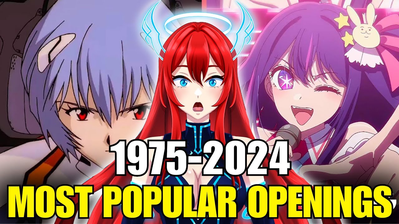 The Most Popular Anime Openings of Each Year (1975-2024) - REACTION