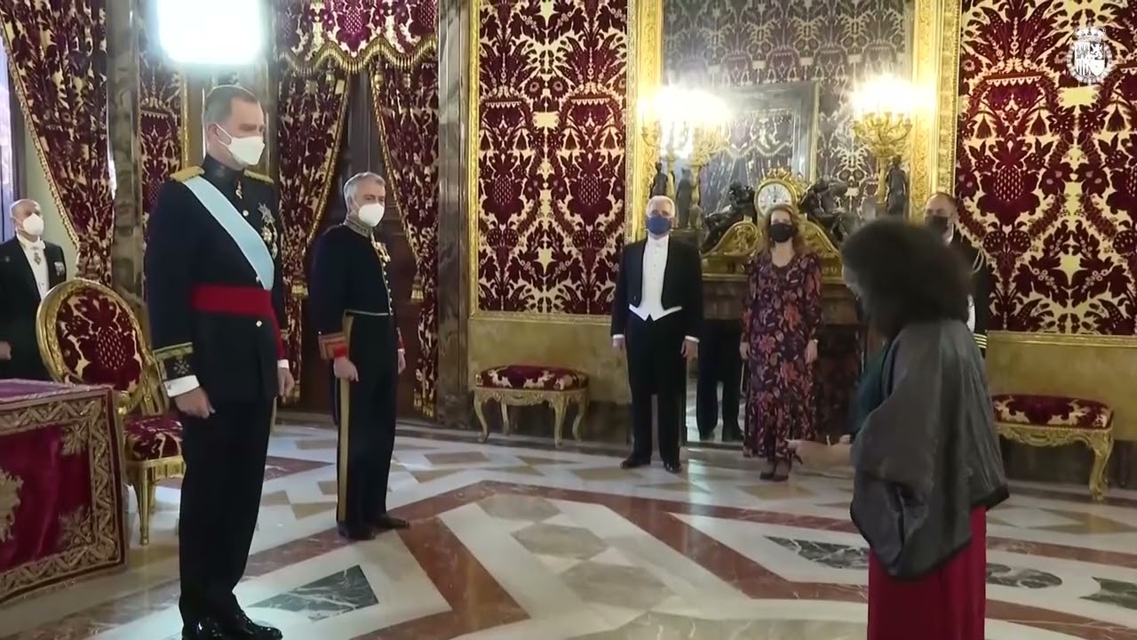 Su Majestad el Rey recibe la carta credencial de la embajadora de Estados Unidos de América