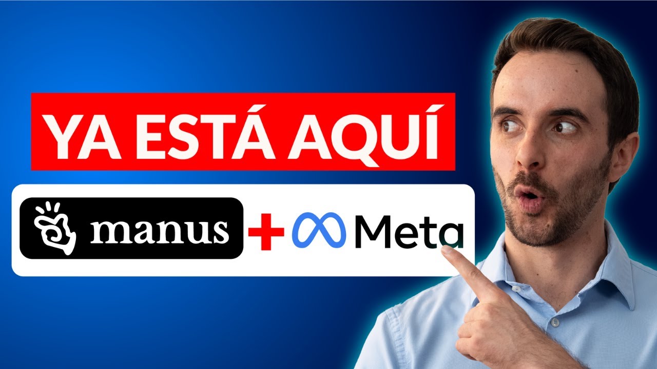 🚨 Meta compró NUEVA IA por $2,000M USD (Manus) ► ¿El fin de las agencias?