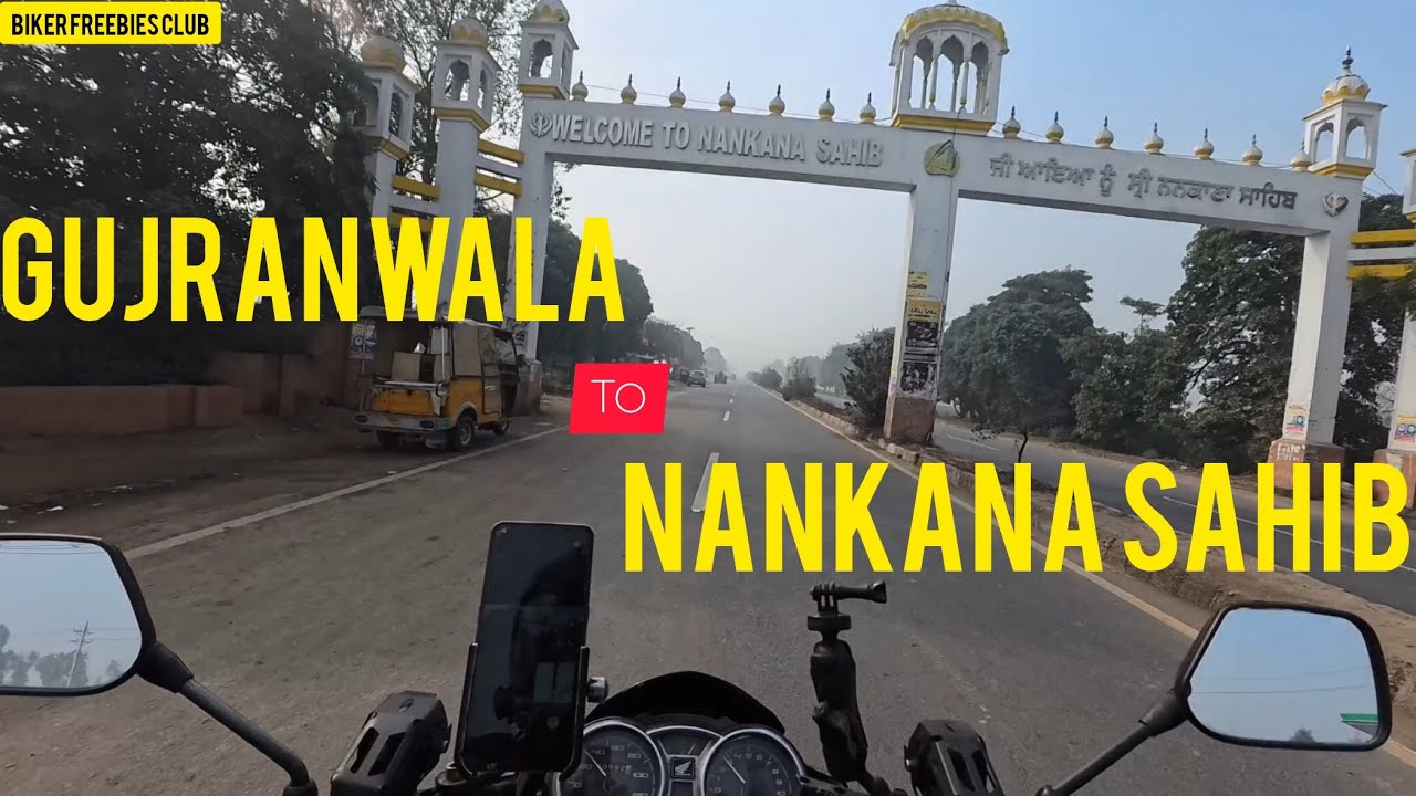 Gujranwala most beautiful/ Nankana sahib beautiful / Ride With Shafqat 