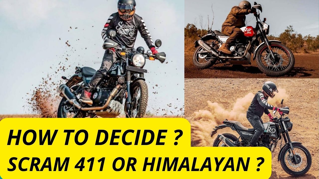 SCRAM 411 Vs Himalayan 2022 | Himalayan Modified to SCRAM 411| புட்டு புட்டு வெச்சிட்டோம் !