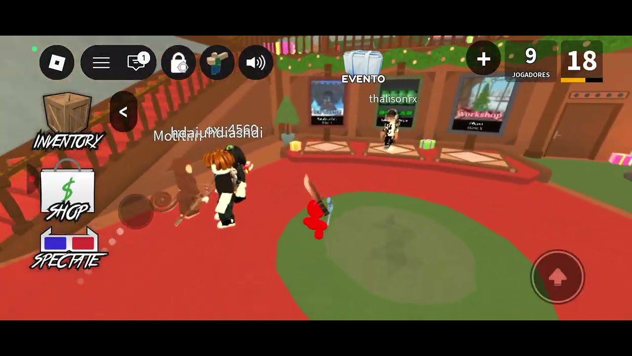 JOGANDO FINALMENTE OTEO JOGO Q N SEJA RIVALS!murder mysteri 2