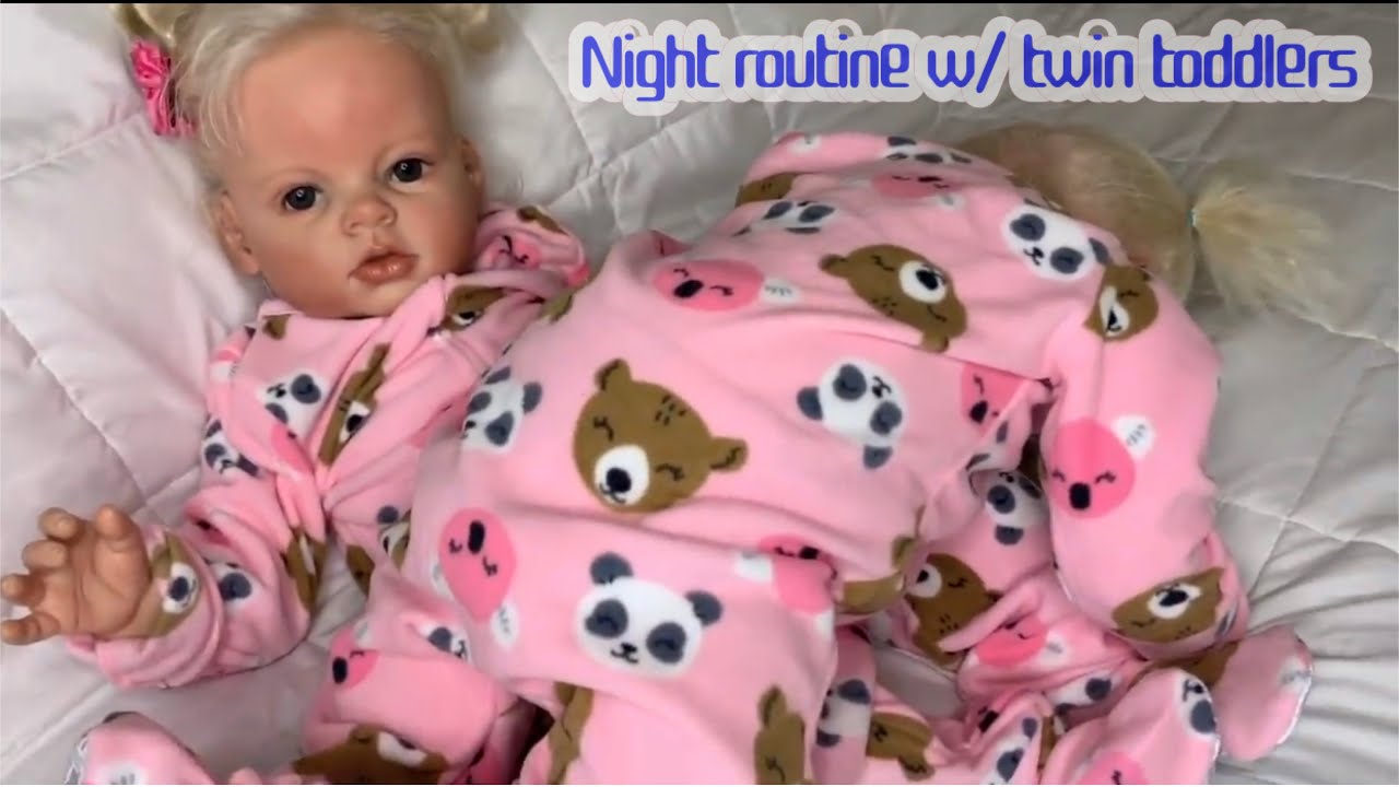 Реборн малыши Элли и Эверли: день из жизни | ролевая игра реборн | реборн-близнецы