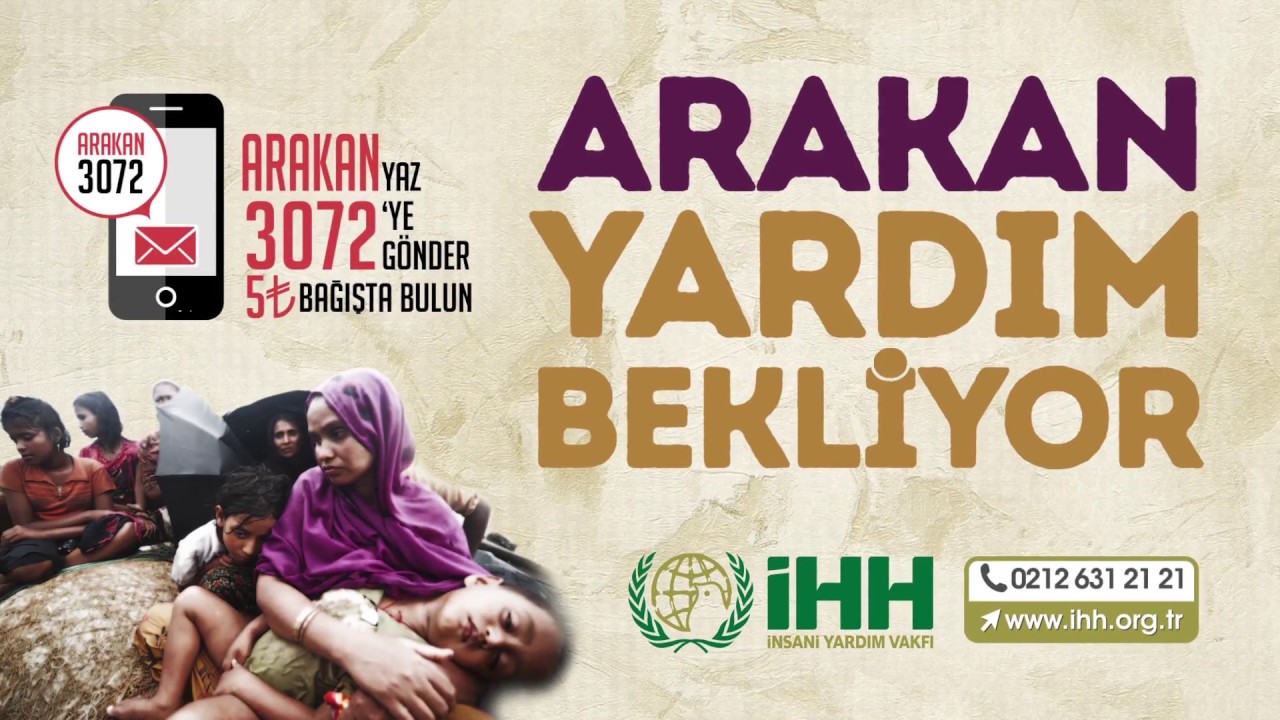 ARAKAN YARDIM BEKLİYOR