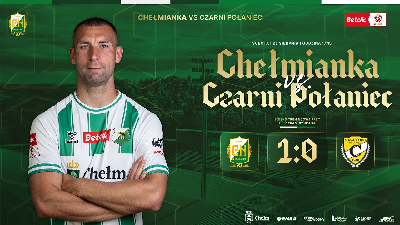 CHEŁMIANKA - Czarni Połaniec 1:0 (1:0)