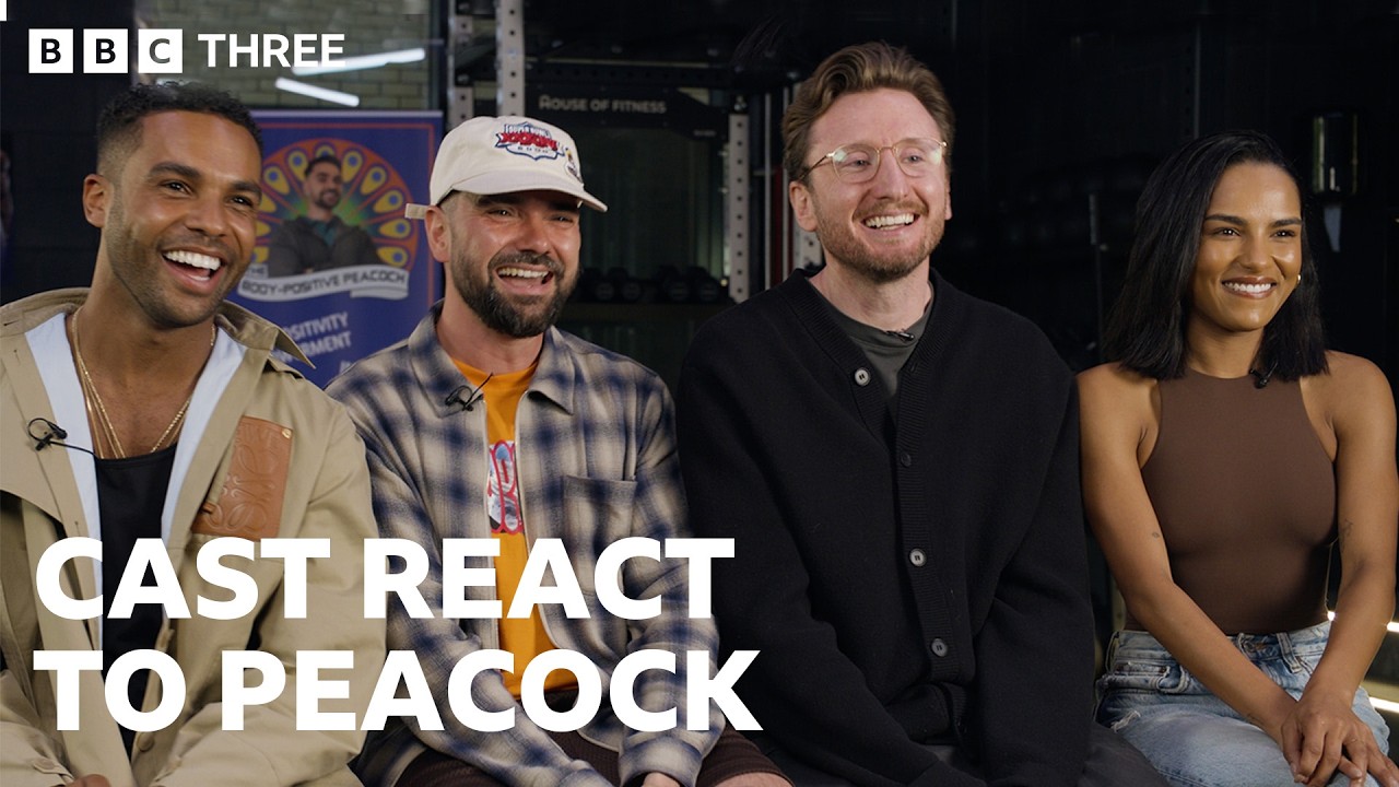 Lucien Laviscount, Seapa, Steve Stamp and Saffron Hocking React to Peacock S2 | BBC