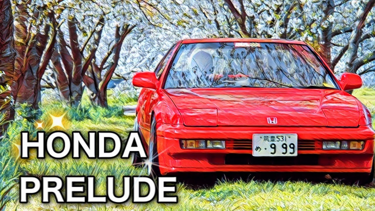 🚗🏁 ホンダ　プレリュード　HONDA PRELUDE 1991桜のトンネル　3rd generation
