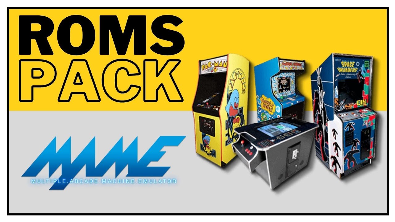🎮 PACK ROMs SET - MAME (Arcades) | 2502 Jogos