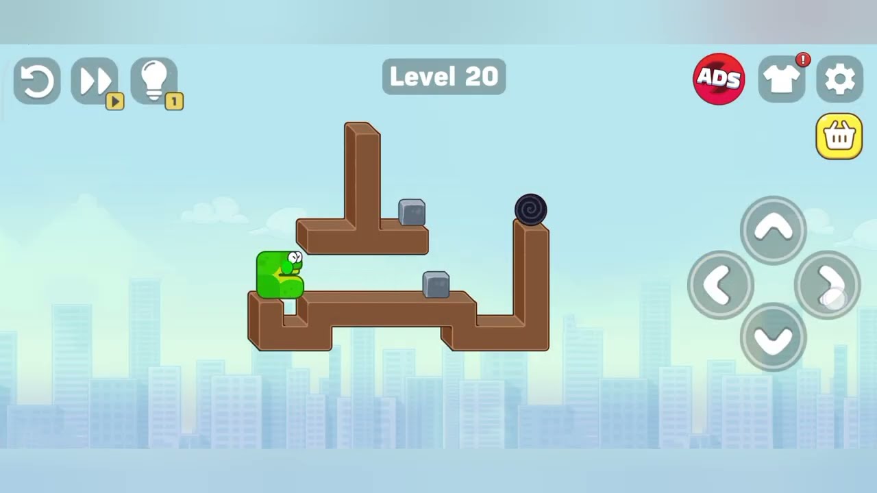 حل جميع مستويات لعبة لغز الثعبان (Snake Puzzle - Slither to Eat) | من مستوى 18 إلى 27