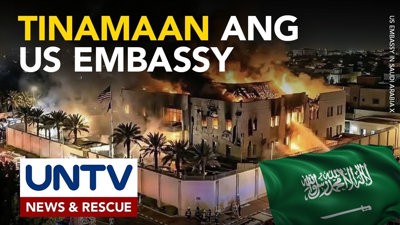 US Embassy sa Riyadh, Saudi Arabia, tinamaan ng Iran strike