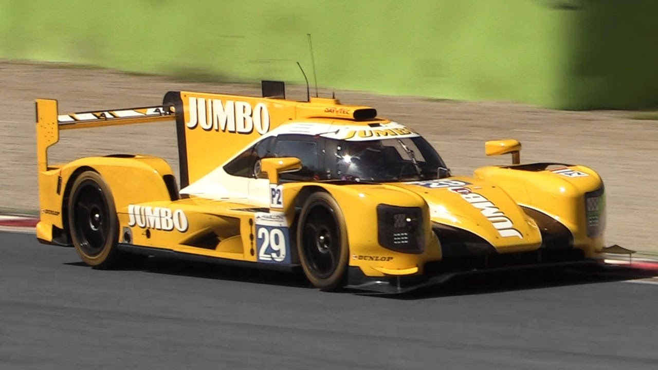 2017 Dallara P217 LMP2 Testing - Accelerations, Backfires, Flames & Sound