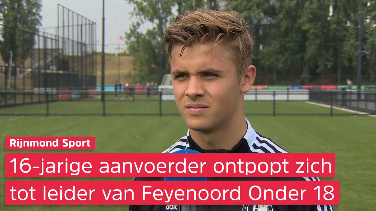 Feyenoord-talent Mike Kleijn (16) blijft nuchter ondanks aanvoerdersband: 'Ik moet mijzelf bewijzen'