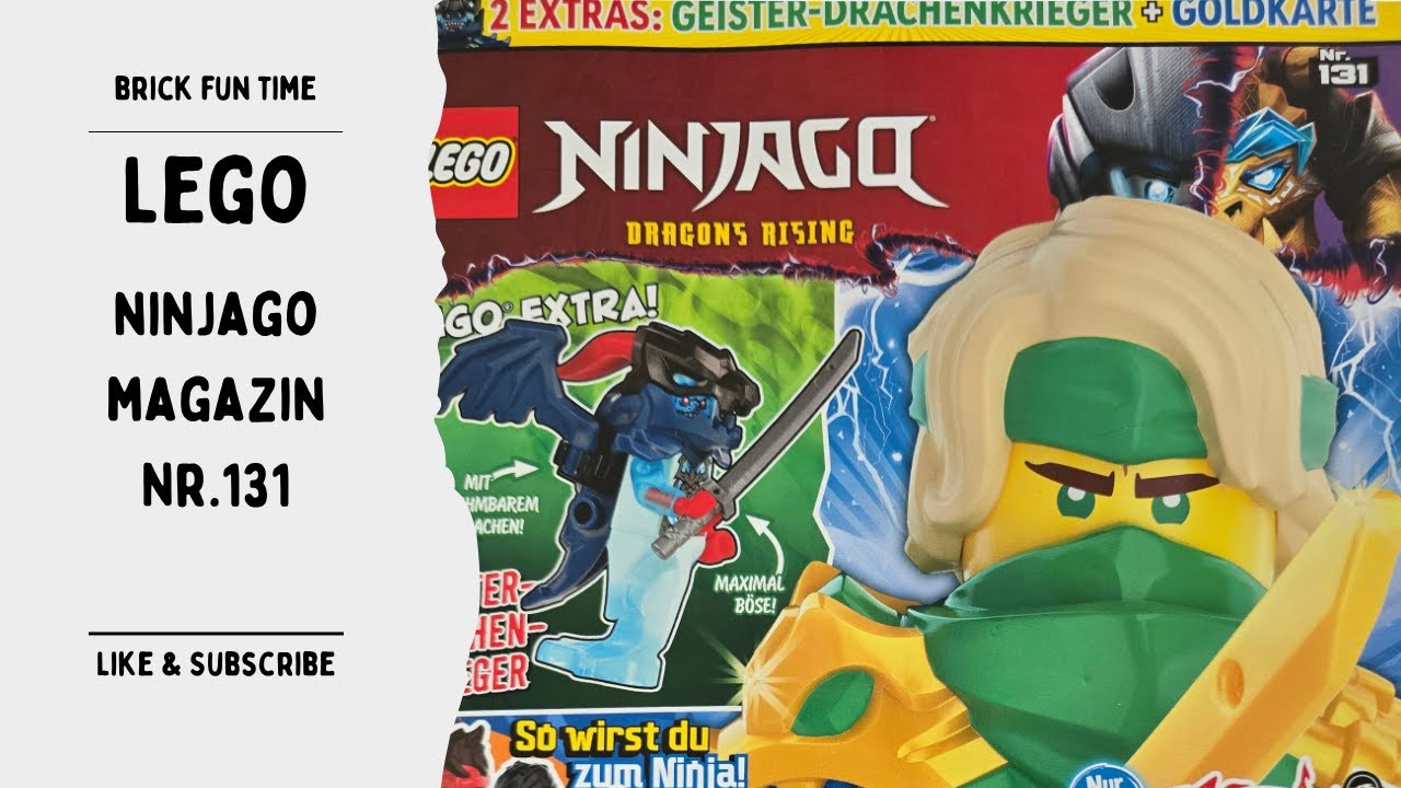 Ein Neuer Standard Preis ist da 😣😣!! Neue LEGO Ninjago Magazin Nr.131 *Review*