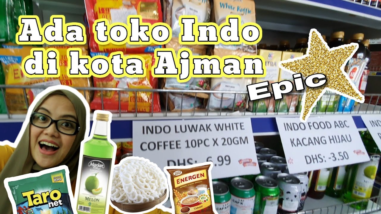 Ada toko Indonesia di kota Ajman - UAE
