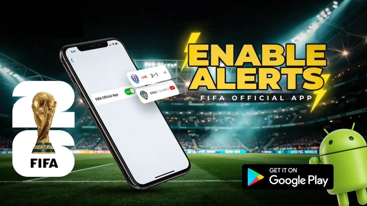How to Enable Alerts in the FIFA Official App Step by Step