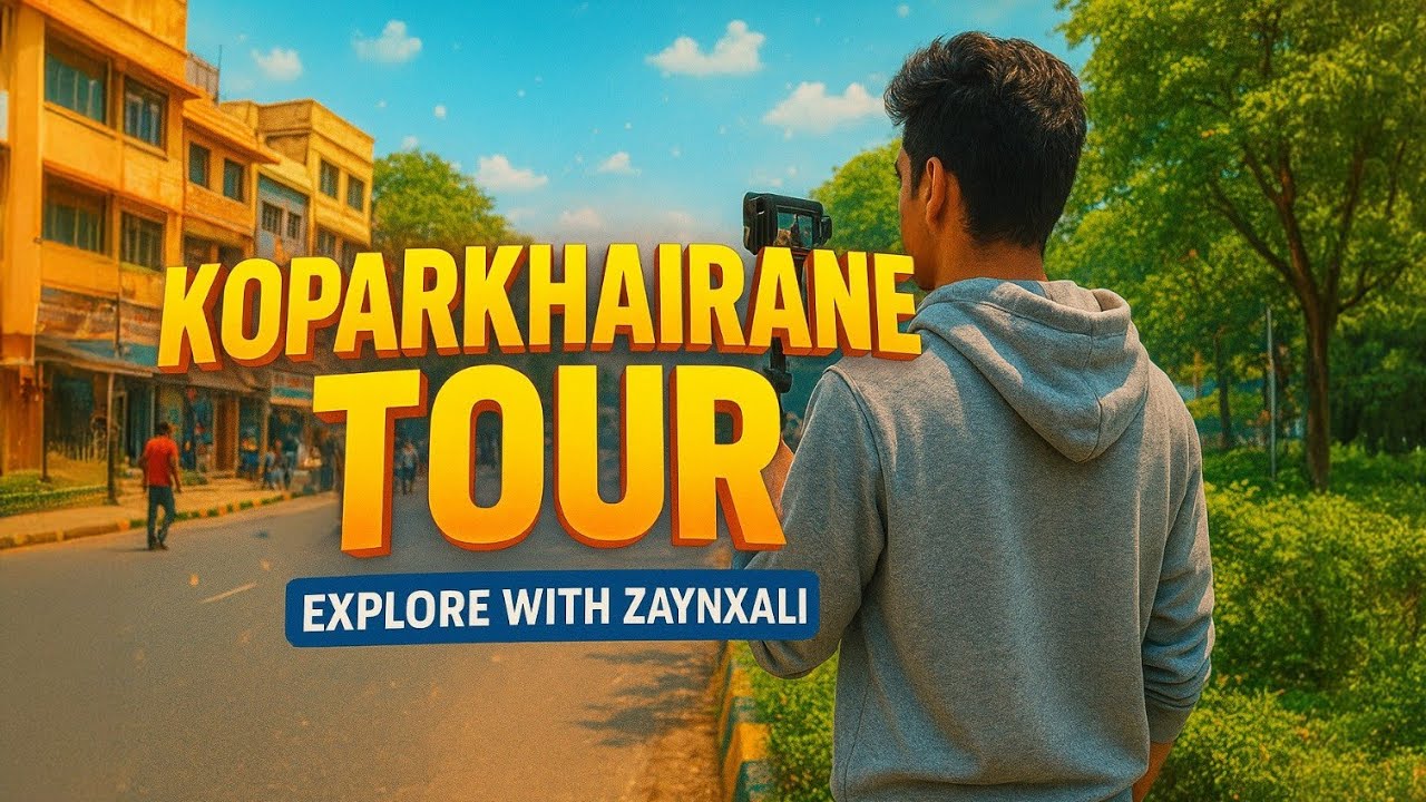 complete tour of  KoparKhairane   with zaynxali | cinematic vlogx #navimumbai