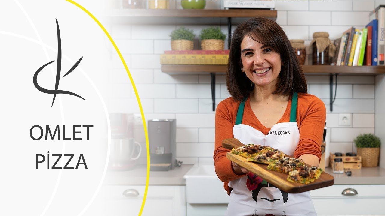 Omlet Pizza I Dilara Koçak I Afiyetle Diyet