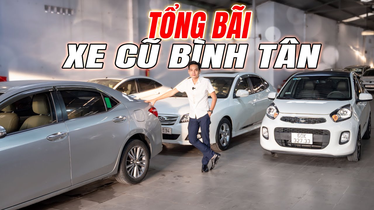 Lắm Ô tô Cũ Sài Gòn Về Một Loạt Xe Mới ! Tổng Bãi Báo Giá Xe Đầu Tháng 8