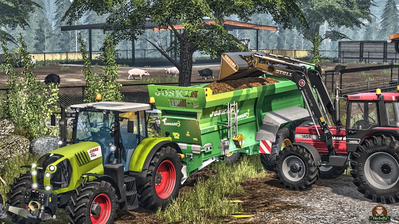 Farming Simulator 17 - &Eacute;pandage de fumier / Manure Spreader
