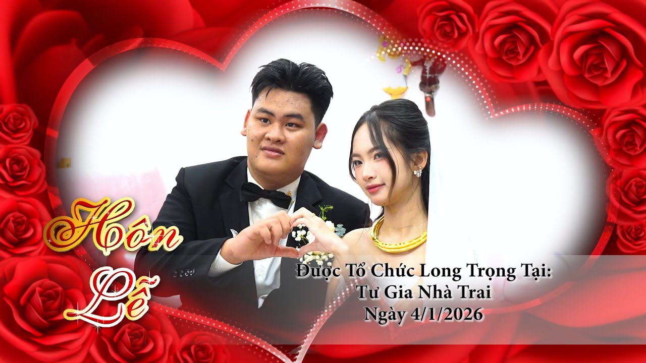 lễ thành hôn hà giang & thu hoài