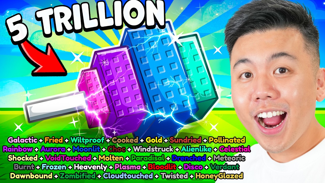 $0 To $1 Trillion with ONLY 1 CANDY BLOSSOM Seed in Grow a Garden!