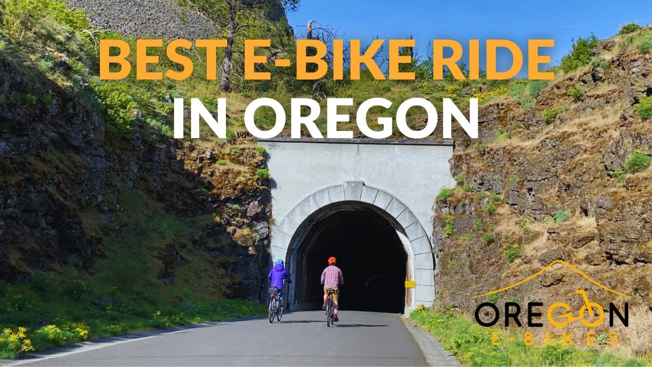 Best E-Bike Ride in Oregon - Historic Columbia River Highway State Trail in Hood River