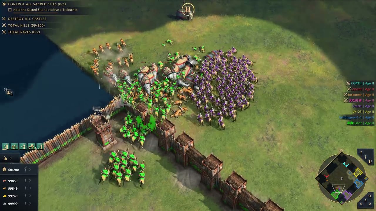 Age of Empires 4 - 4v4 CBA MASSIVE HOLY ROMAN EMPIRE ARMIES | Multiplayer Gameplay