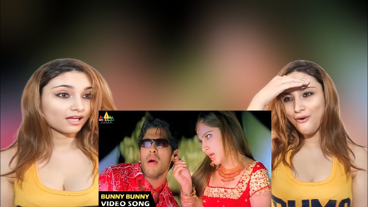 Bunny Bunny Reaction| Allu Arjun| 🇮🇳🇩🇿