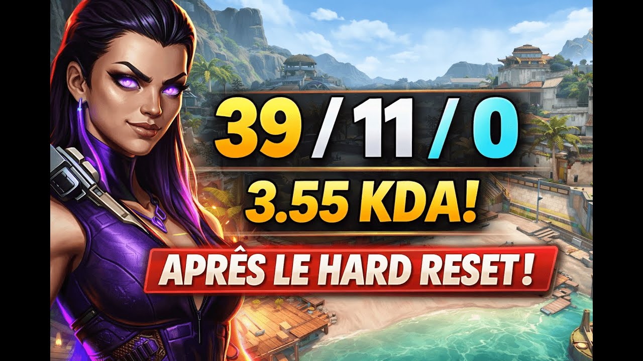 39 kills en game de placement 🤯 Reyna après le hard reset #valorant #valorantgameplay
