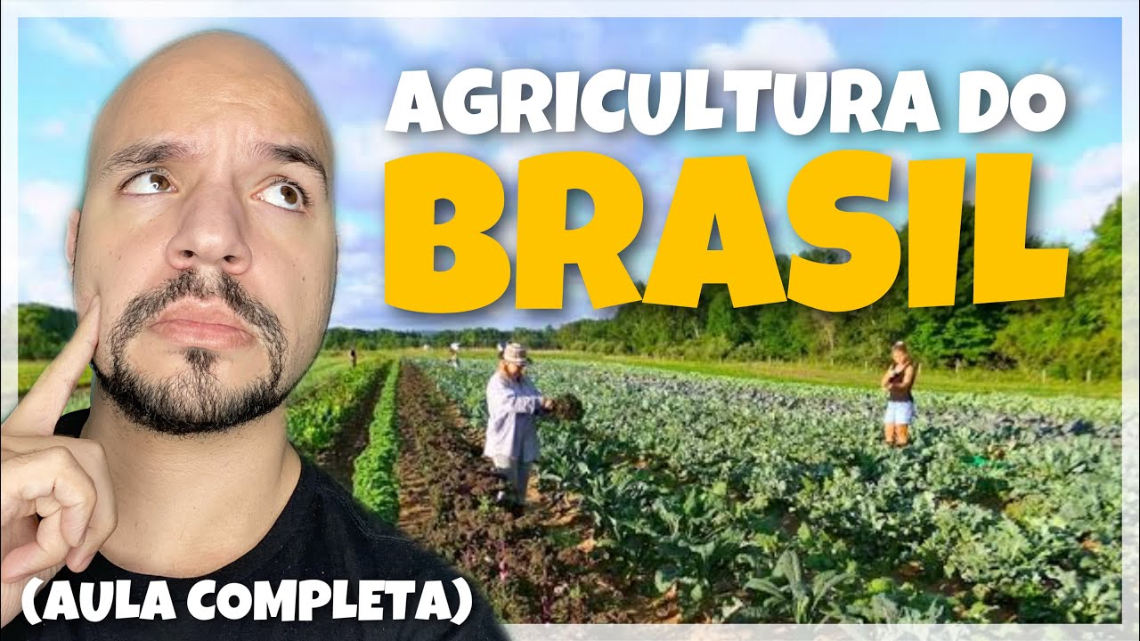 Agricultura do Brasil: Produções agrícolas regionais (AULA COMPLETA) | Ricardo Marcílio