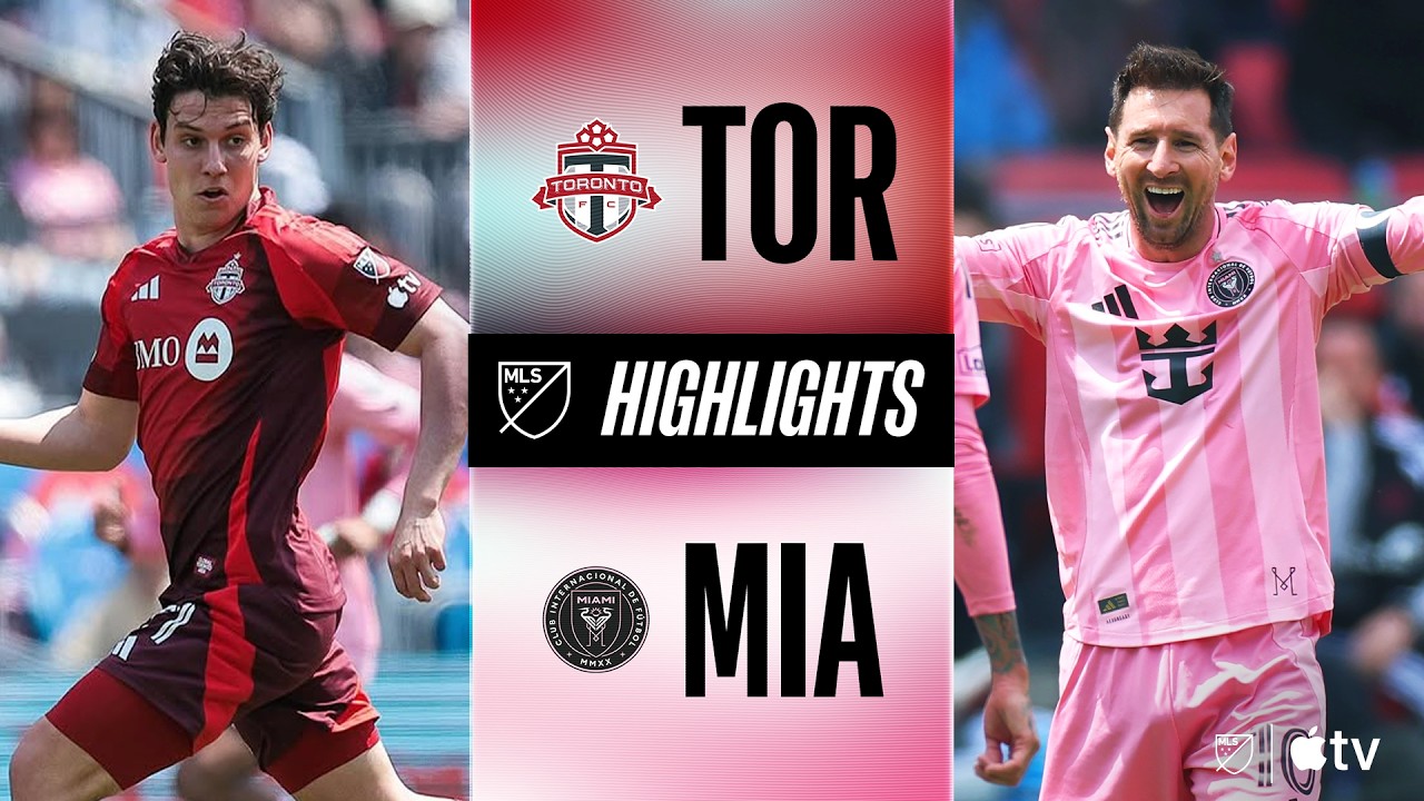 Toronto FC vs. Inter Miami CF | Full Match Highlights | Messi Reaches 100 Goal Contributions!