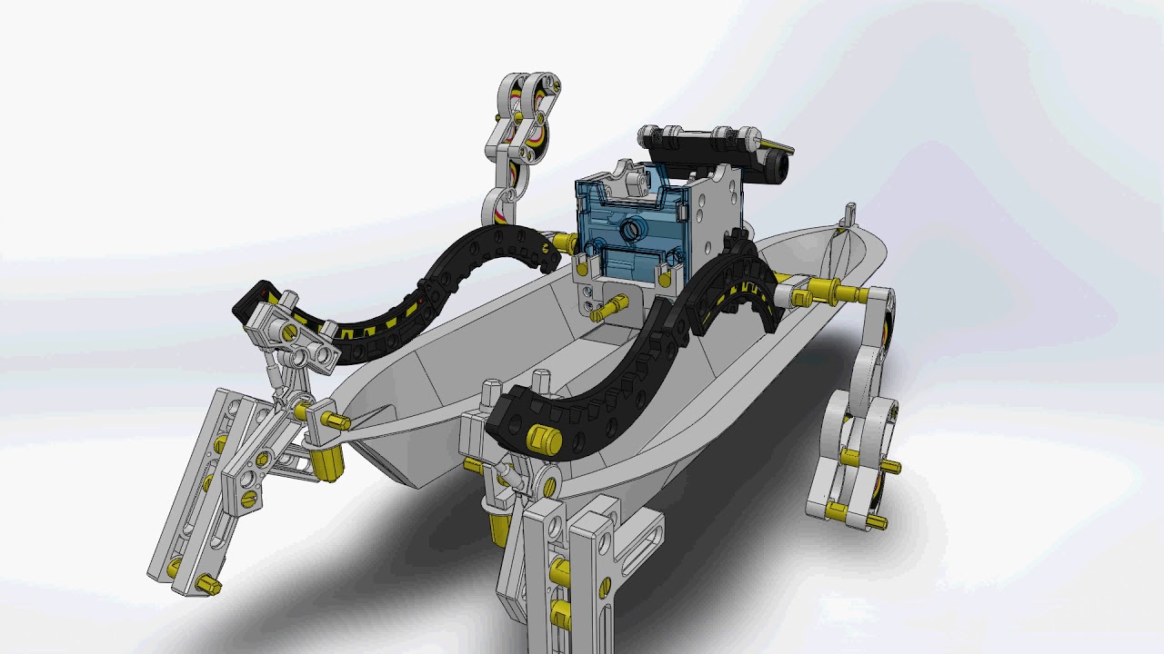 Motion study of Surf bot