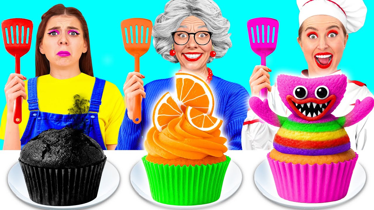 Кулинарный Челлендж: Я против Бабушки | Забавная Кулинарная Битва от Crazy DO