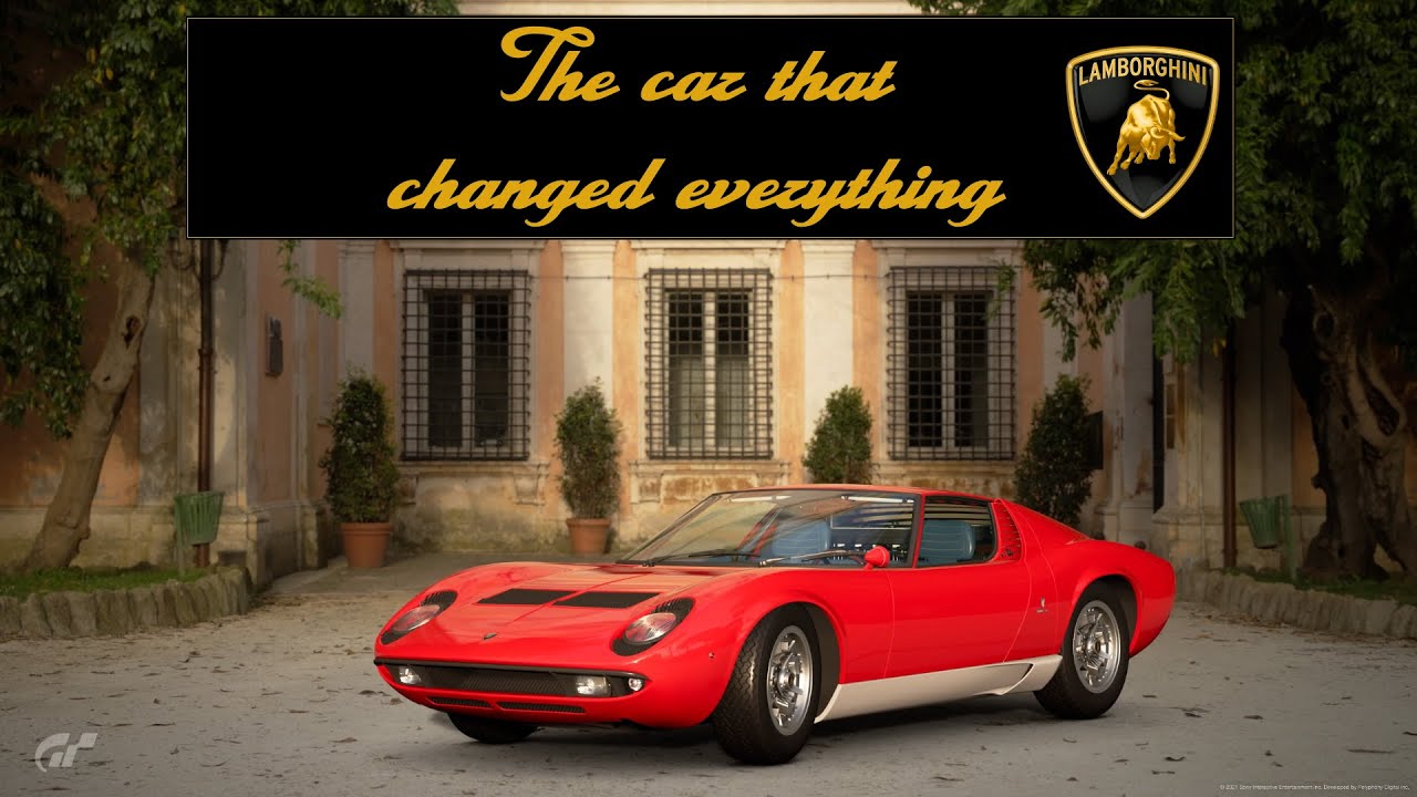The car that changed Supercars forever -  Lamborghini Miura (History of)