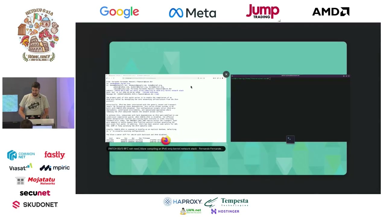Netdev 0x1A &mdash; Может ли ядро только с IPv6 стать реальностью? Архитектурная и функциональная оценка