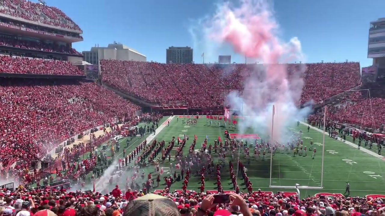 2024 Nebraska Cornhuskers Tunnel Walk vs UTEP 8/31/2024