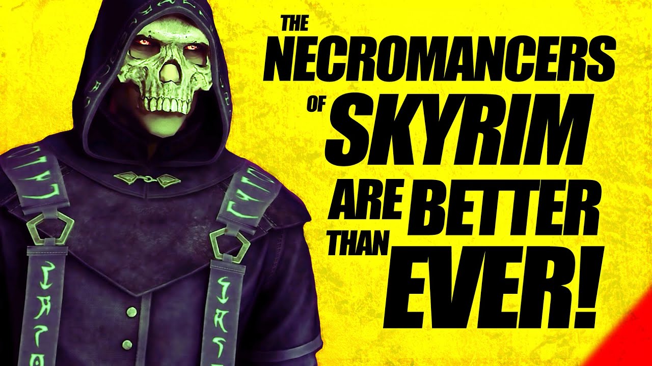 Necromancers are BETTER than EVER in Skyrim in 2022!