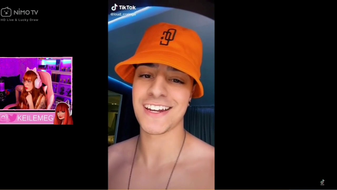 KEILE MEG REAGINDO AOS MELHORES TIK TOK DO *LOUD CORINGA*