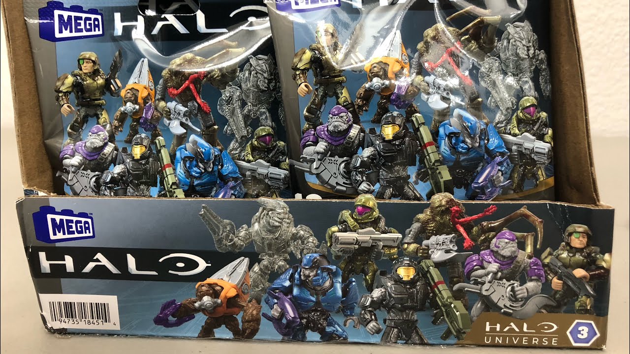 Halo Mega Universe Series 3 blind bags. Full Box of 32!