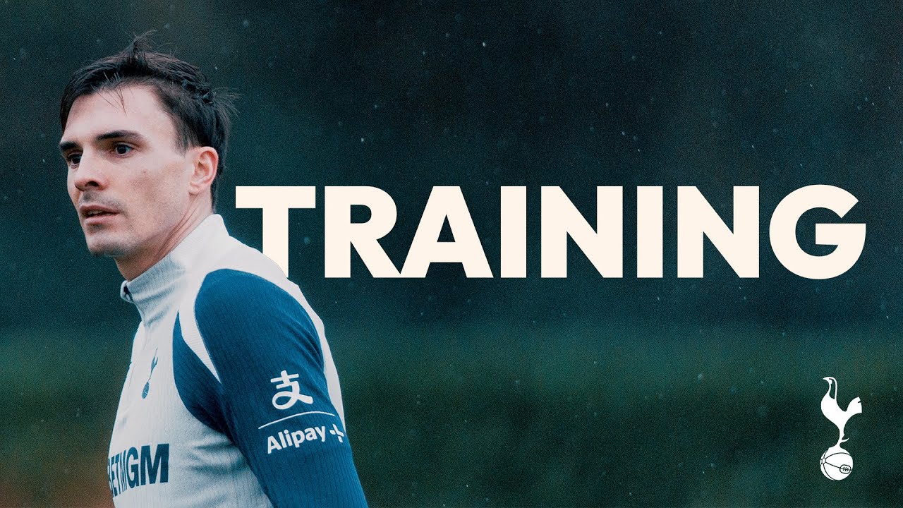 Behind the scenes at Spurs training ahead of Liverpool!