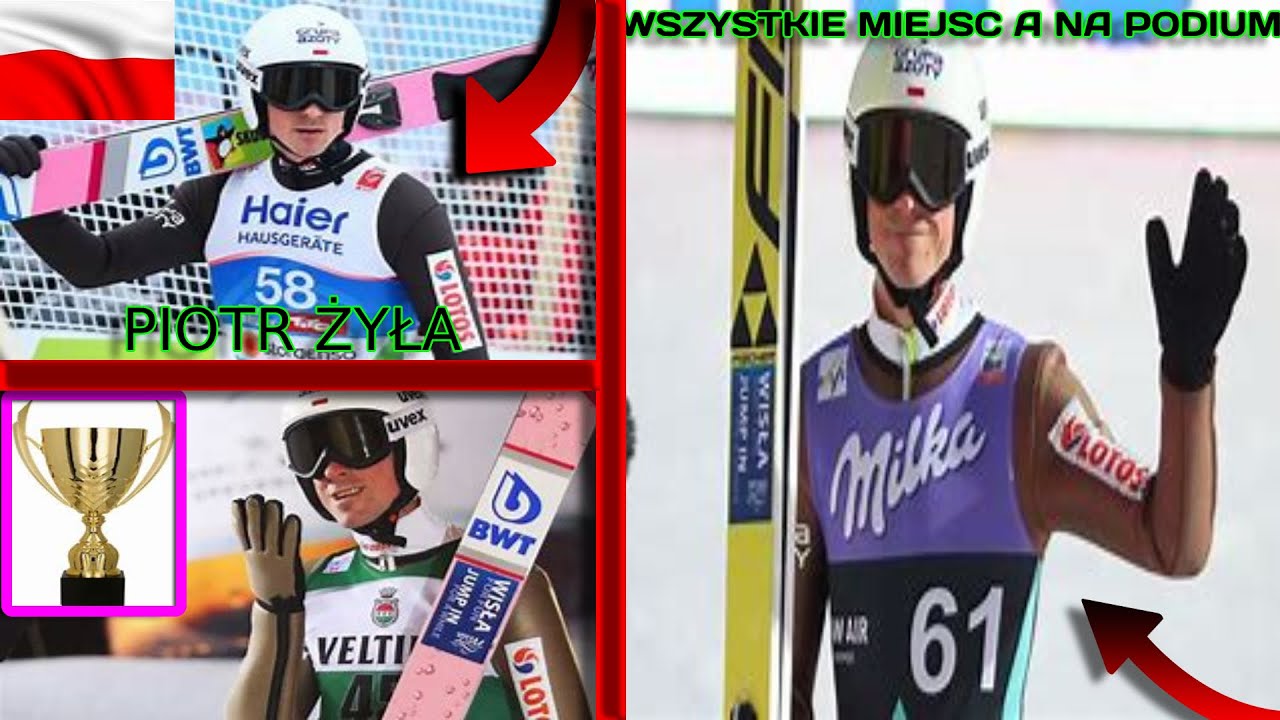 Wszystkie Miejsca Na Podium PIOTRA ŻYŁY w Pucharze Świata