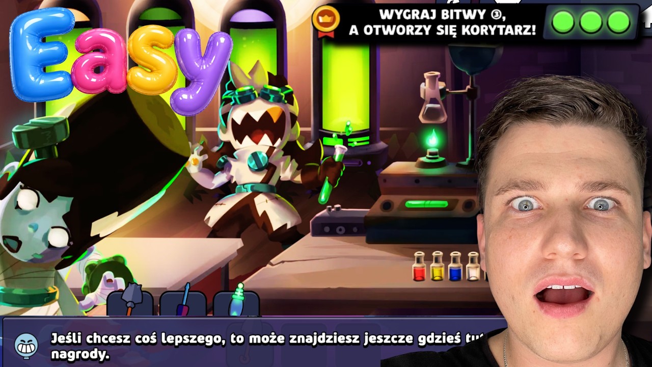 TRZECIA ZAGADKA LABORATORIUM w KOSTNICY MORTISA *PORADNIK* Brawl Stars #brawlstars #kevson #findgus