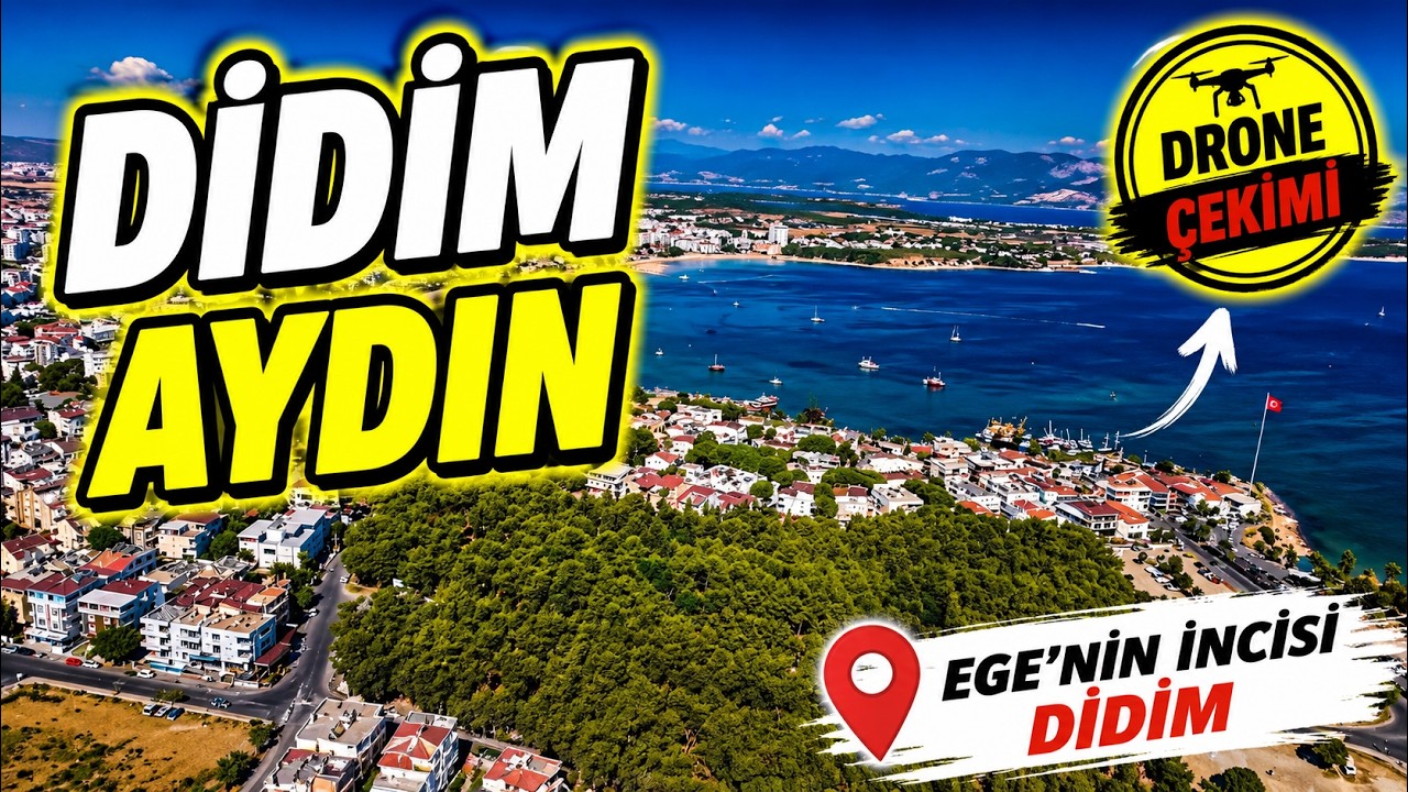DİDİM AYDIN DRONE ÇEKİMİ (DJİ MAVİC AİR-2)