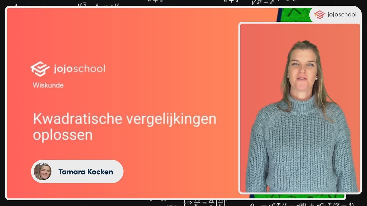 Kwadratische vergelijkingen oplossen - Wiskunde - HAVO & VWO
