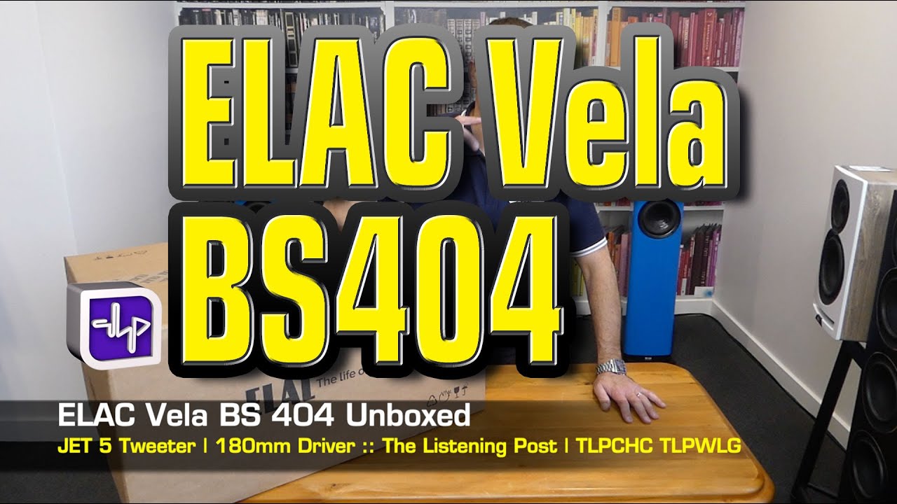 Полочные колонки ELAC Vela BS 404 без коробки | The Listening Post | TLPCHC TLPWLG