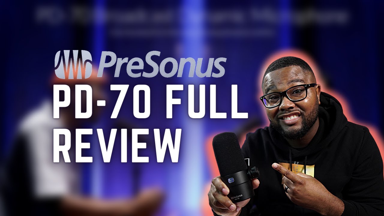Presonus PD-70 Mic Unboxing, Review & Sound Test