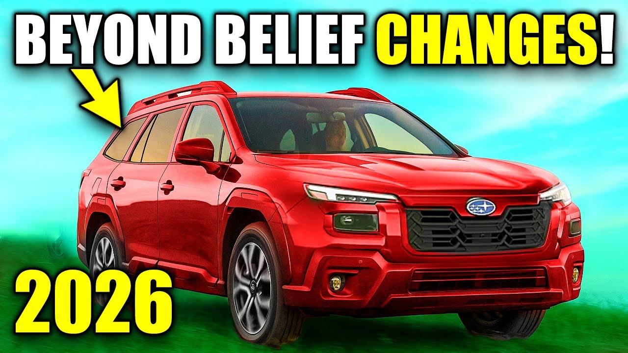 All 6 CRAZY Changes in 2026 Subaru Outback EXPLAINED in Detail!
