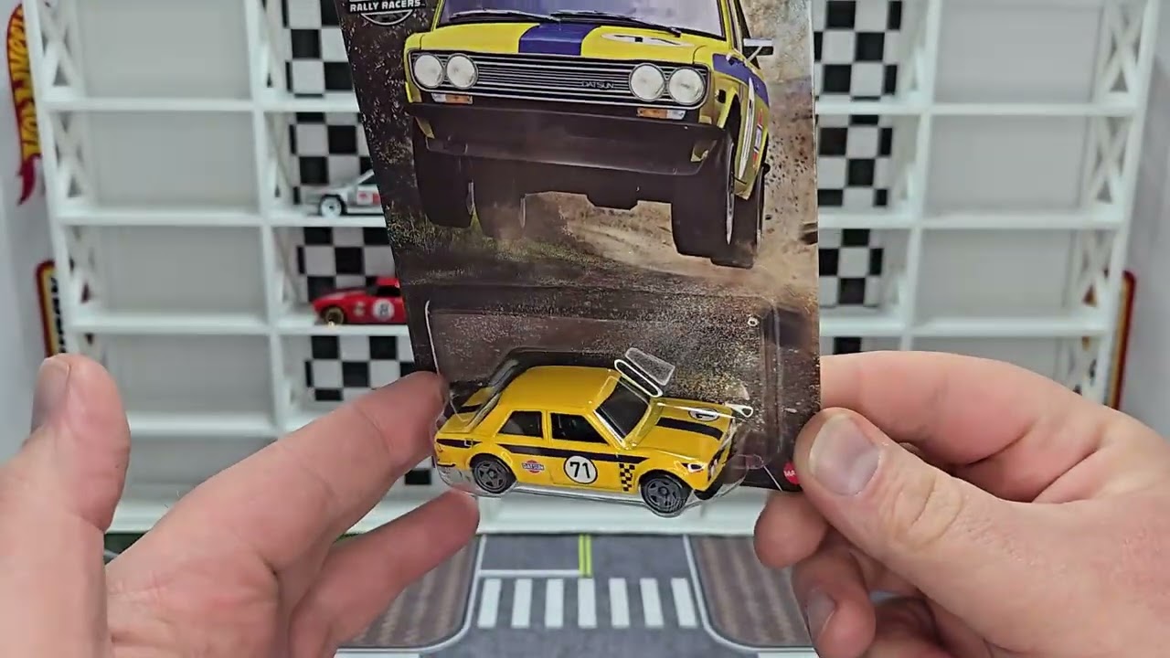 Распаковка: Hotwheels Silver Series 2026 - Раллийные гоночные машинки