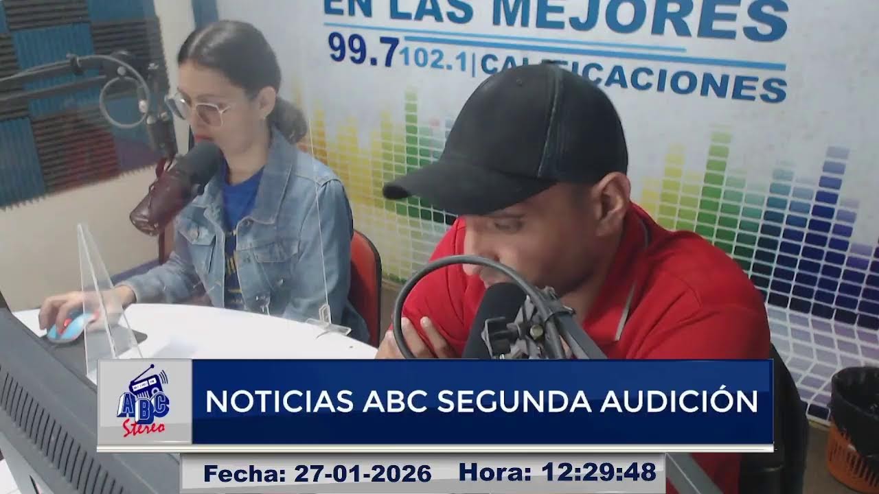 #envivo  | Noticias ABC Segunda Audición | Martes 27 de Enero 2026
