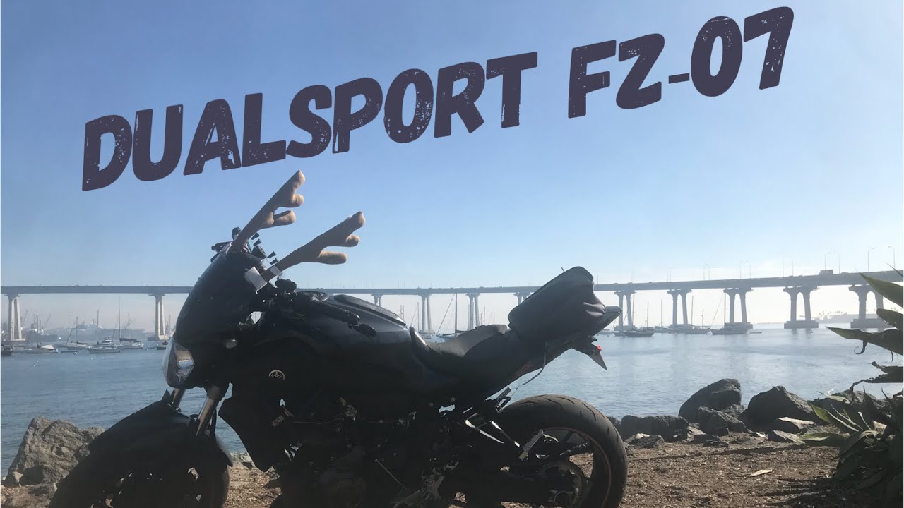 DUALSPORTING AN FZ07